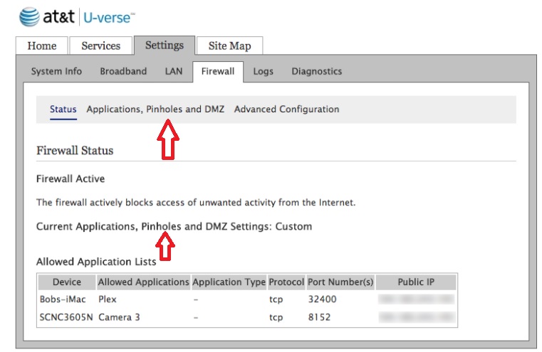 plex port forwarding