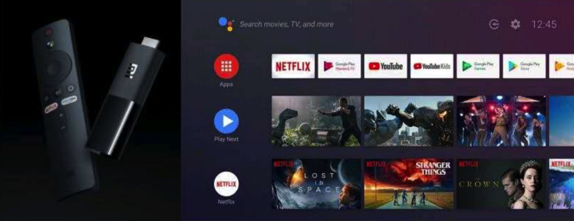The Mi TV Stick will feature Android TV, Support for Dolby+DTS and one click installation of Netflix