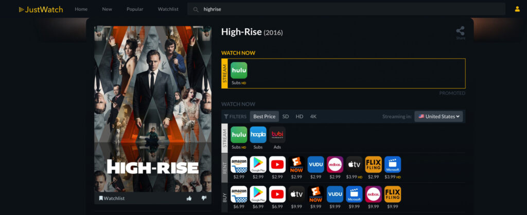 Justwatch High-Rise