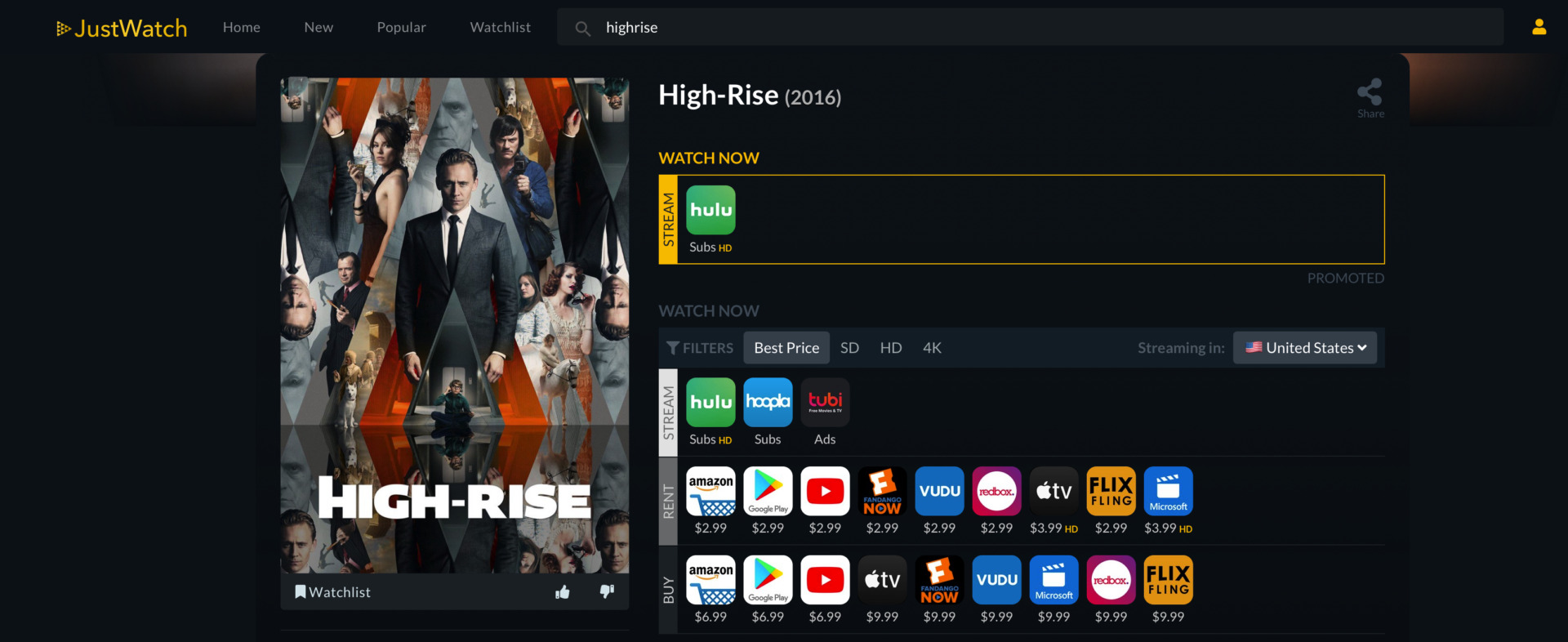 Justwatch High-Rise