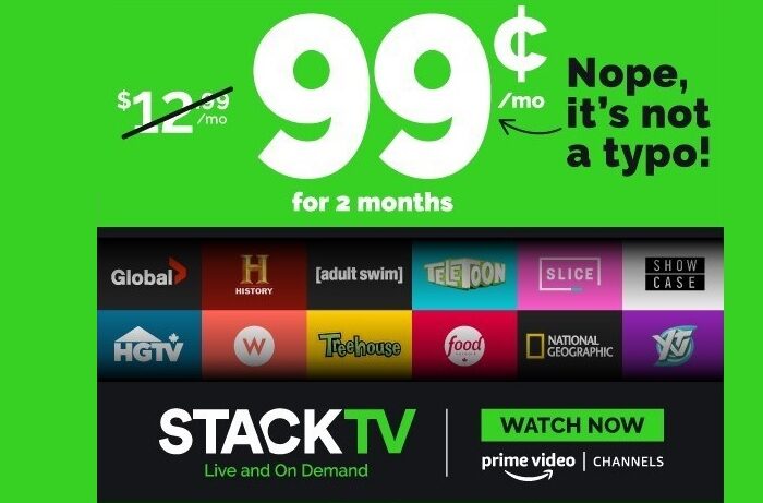 Stack TV On Sale For Canadians